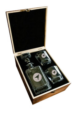 Alternative view of Whiskey Decanter - Box Set